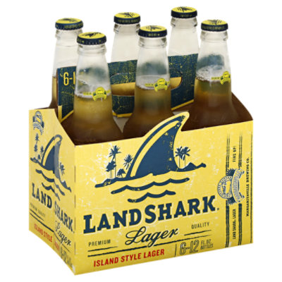 LAND SHARK LAGER BOTTLE