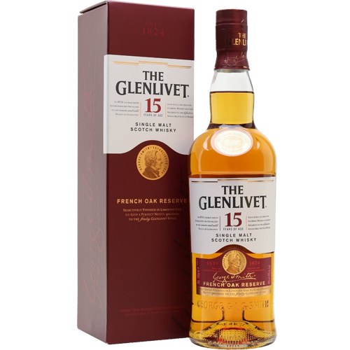 GLENLIVET 15 YEAR FRENCH OAK 750ML