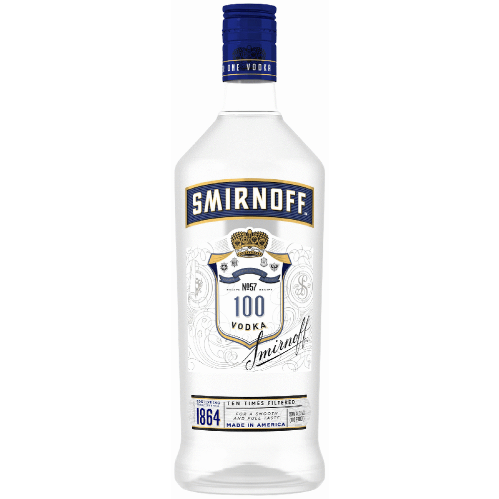 SMIRNOFF VODKA 100 PROOF