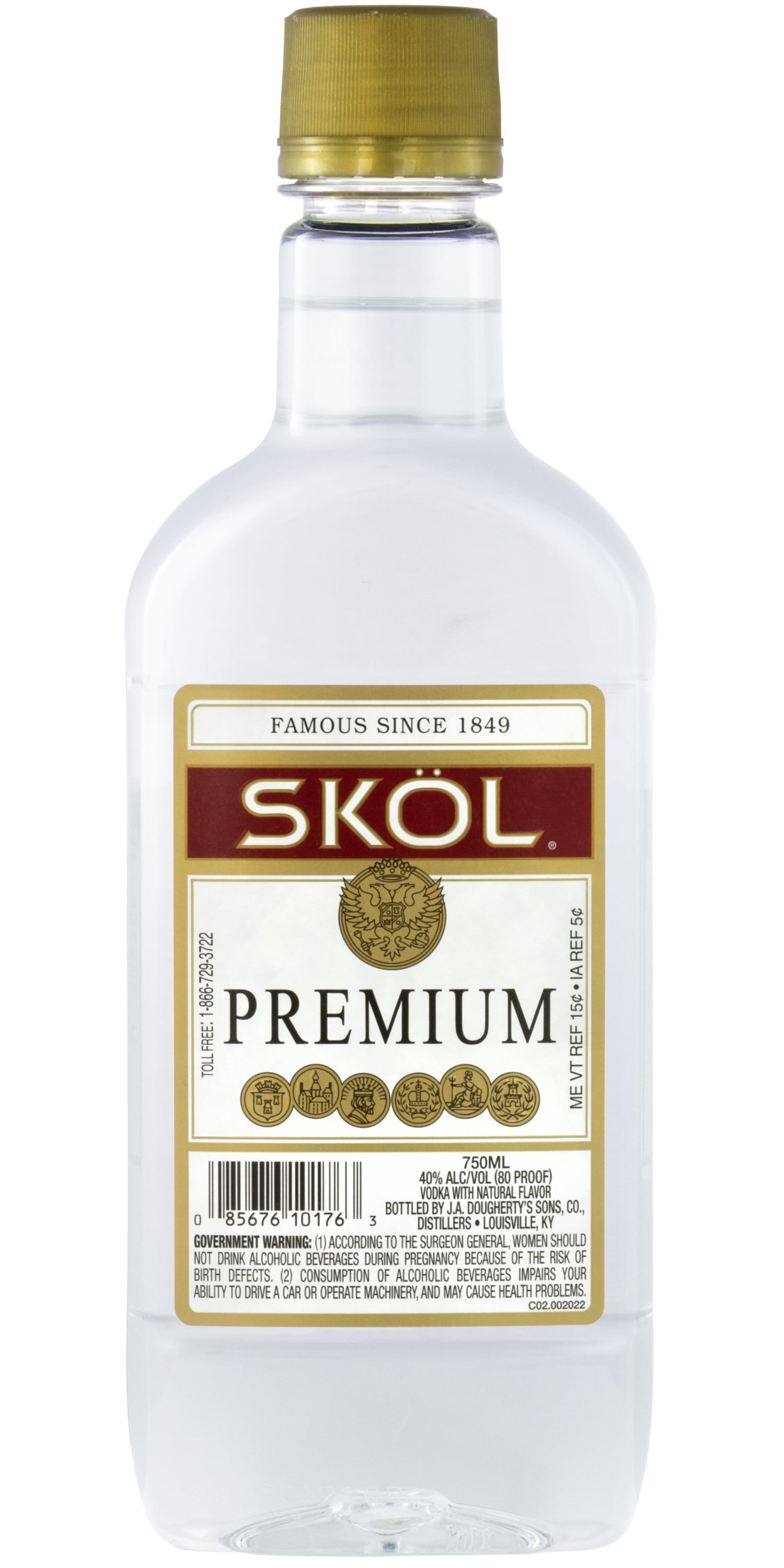 SKOL VODKA 100 PROOF